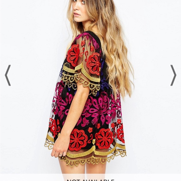 Jen’s Pirate Booty Autumn ombré lace dress - Picture 3 of 10